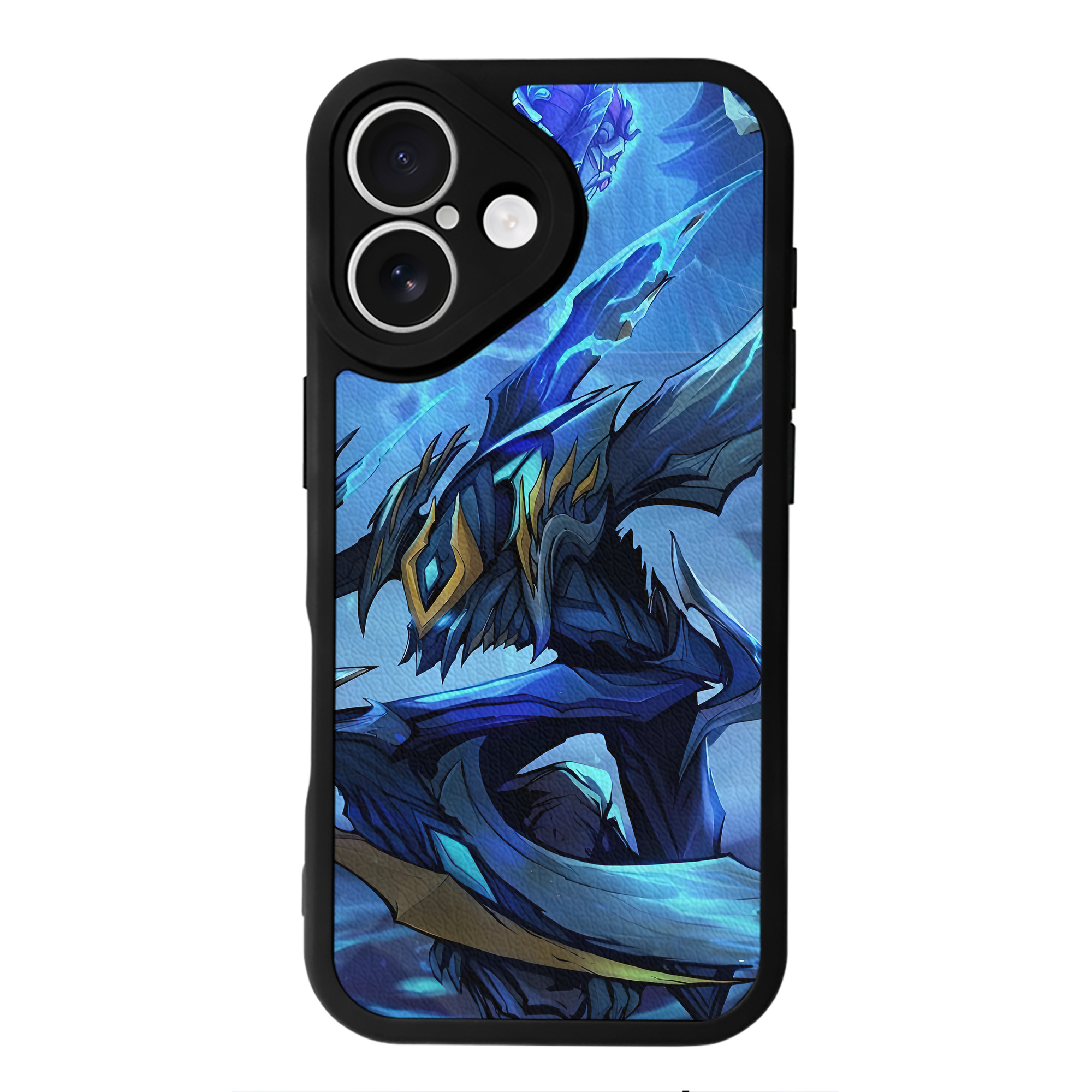リーグ・オブ・レジェンド League of Legends LOL 【iPhone 16シリーズ対応】シリコンスマホケース（レザー調） 材質：シリコン
